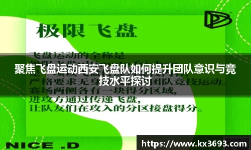 聚焦飞盘运动西安飞盘队如何提升团队意识与竞技水平探讨